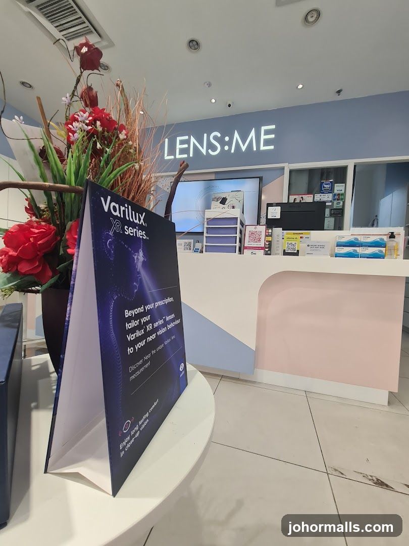 Lens Store Counter