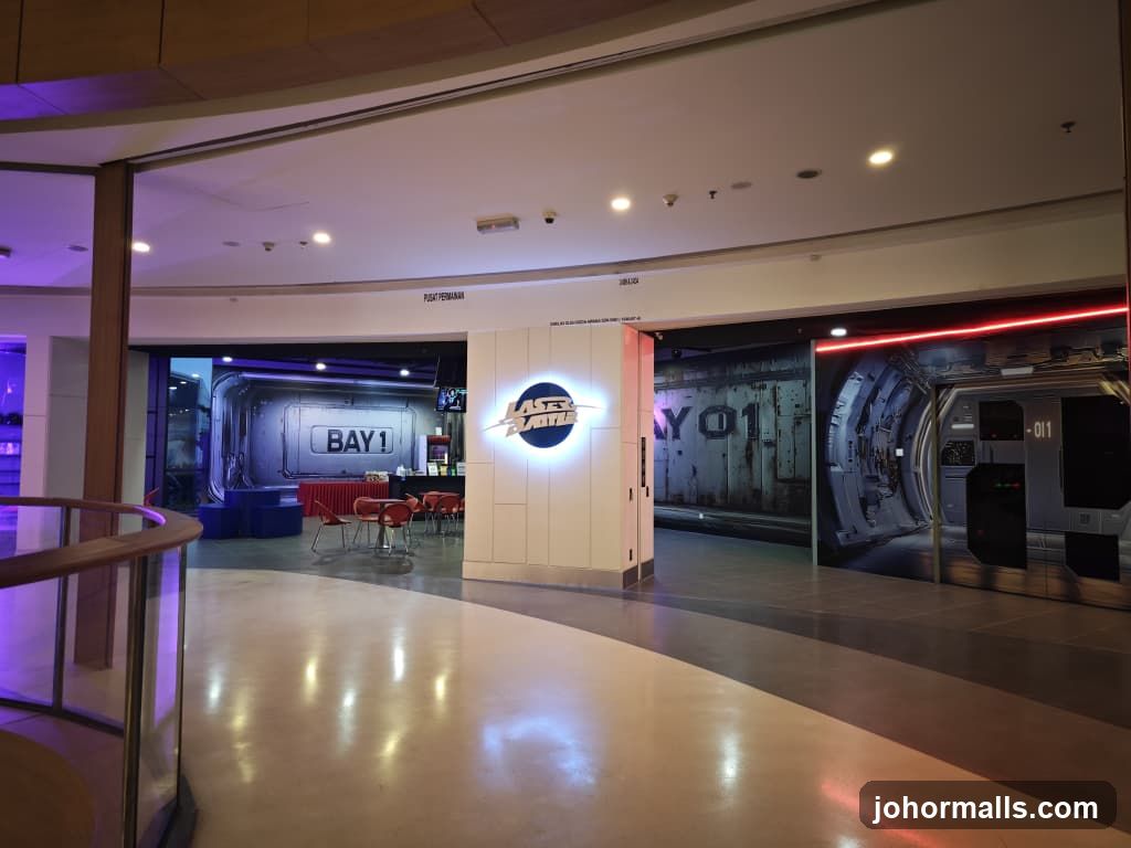 Laser Tag Arena Entrance