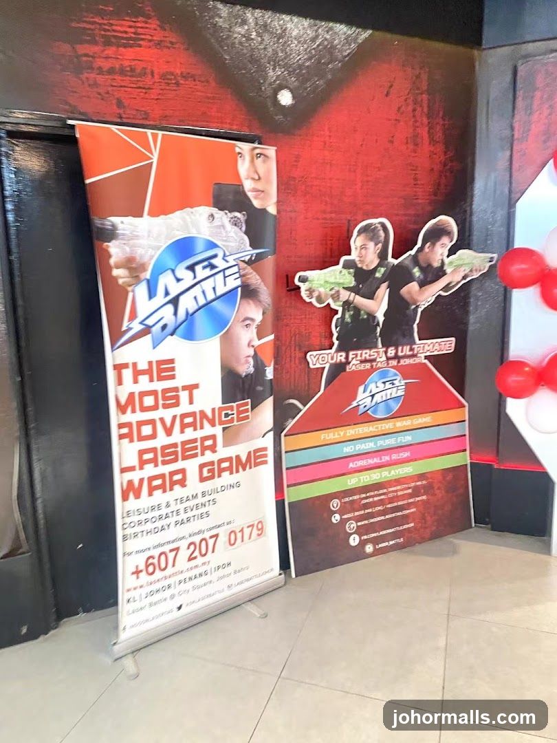 Laser Battle Promotional Displays