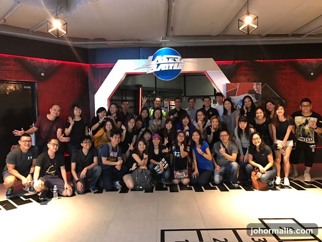Group Photo at Laser Battle