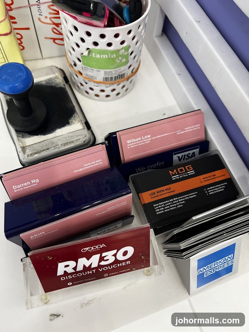 Business Cards and Discount Voucher
