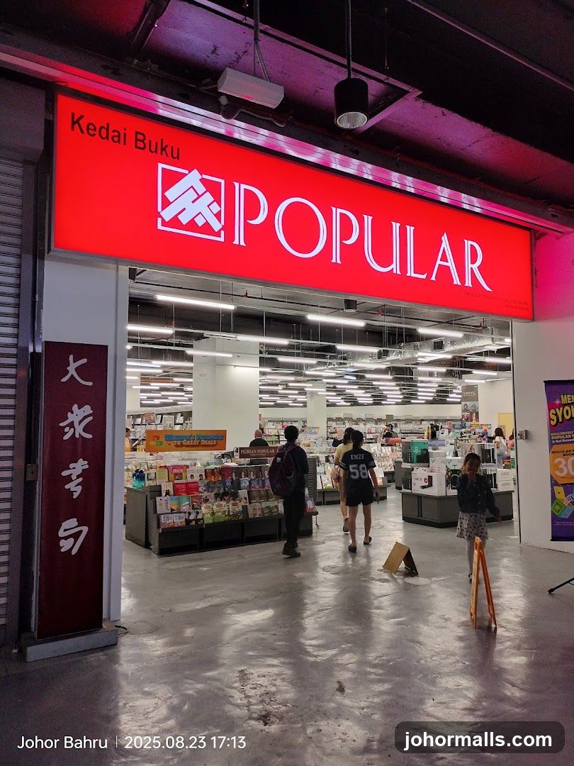 POPULAR Bookstore - Johor Bahru City Square