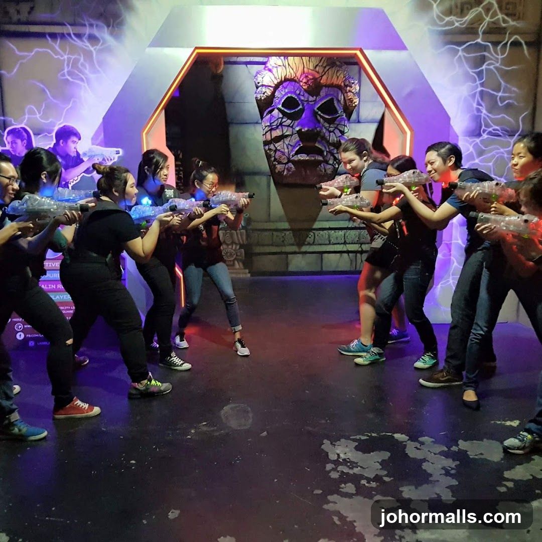 Laser Tag Players