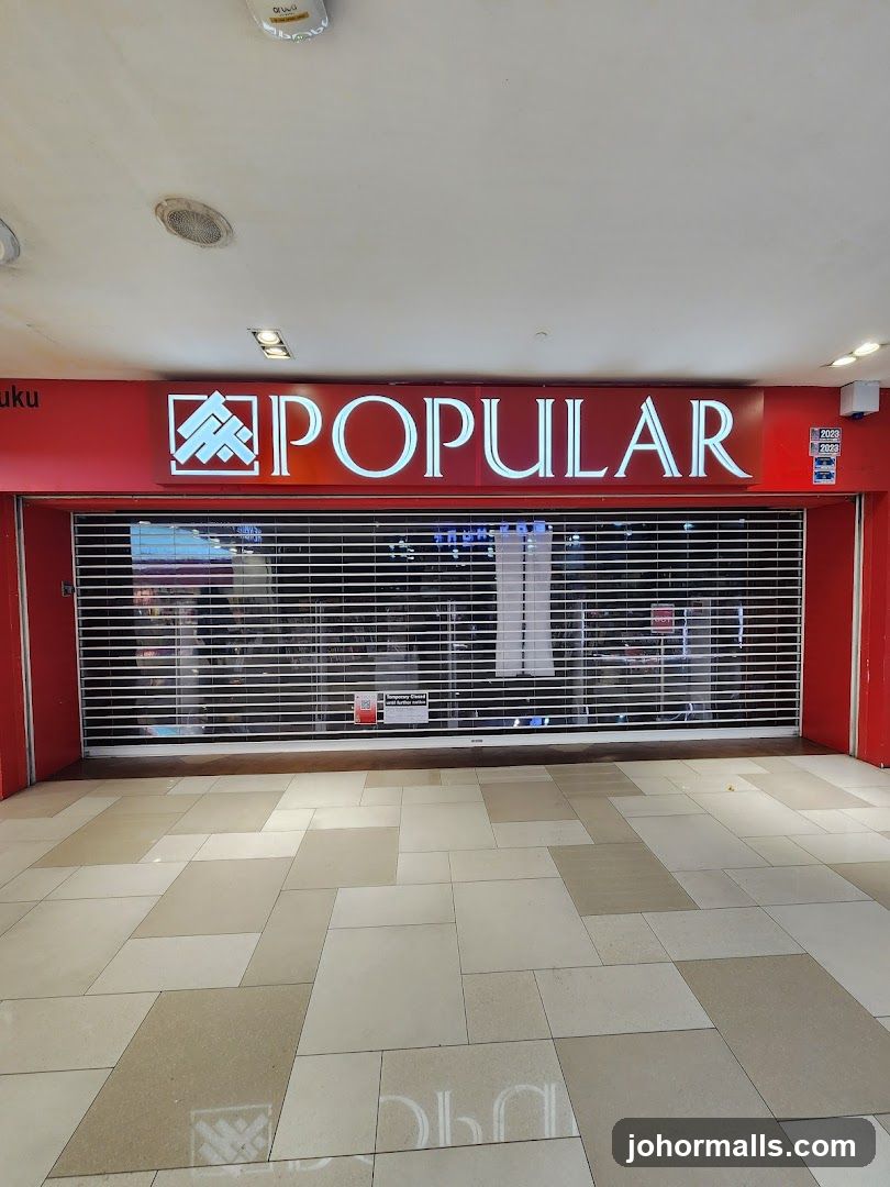 POPULAR Bookstore - Johor Bahru City Square