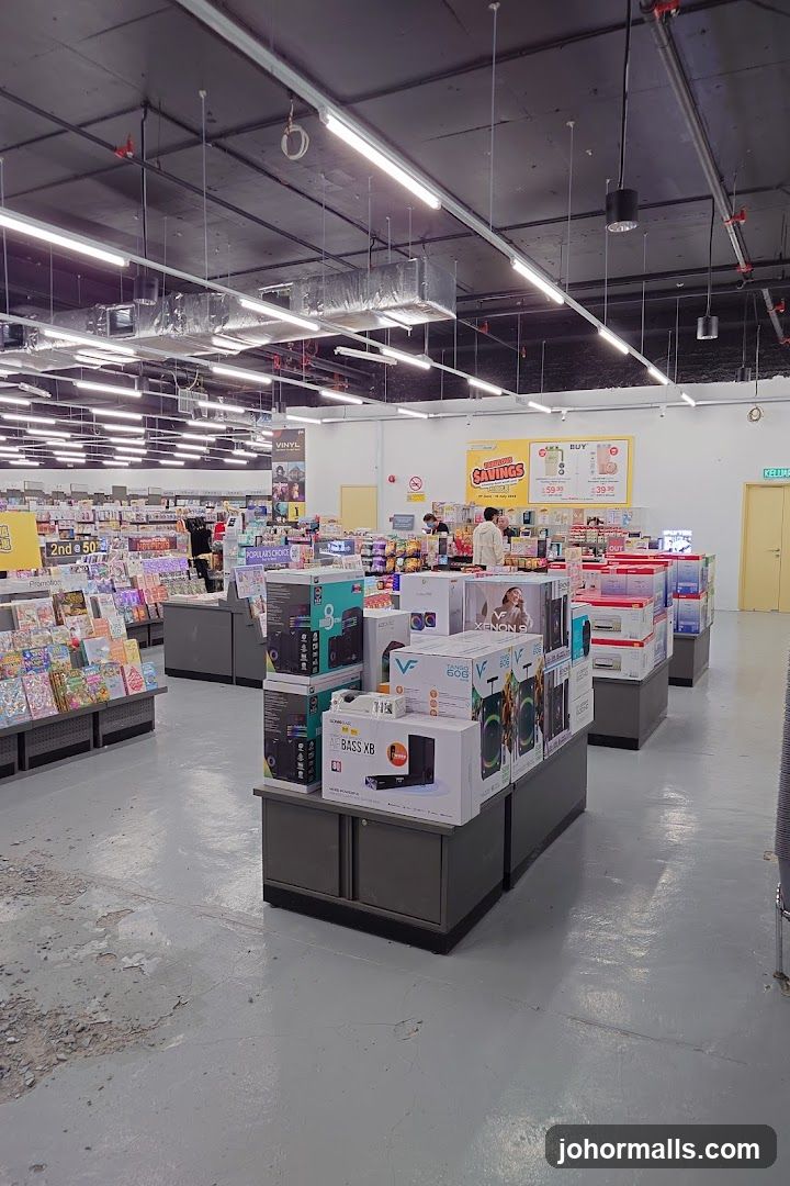 Electronics Store Interior