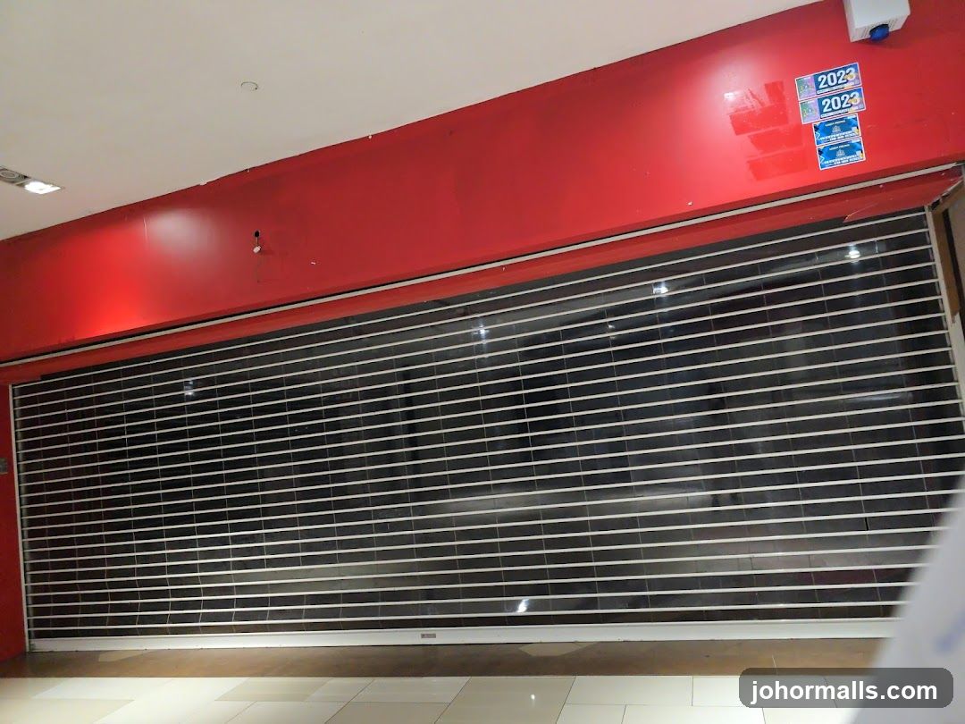 Closed Storefront with Security Shutter