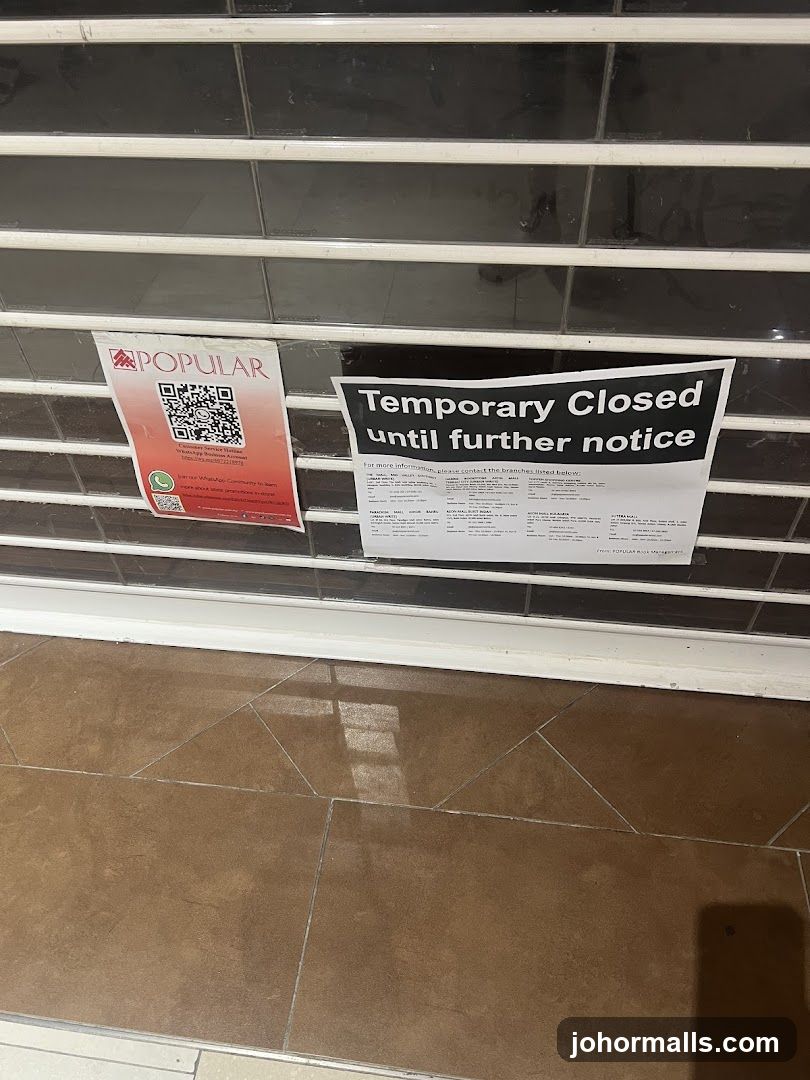 Temporary Closure Notice