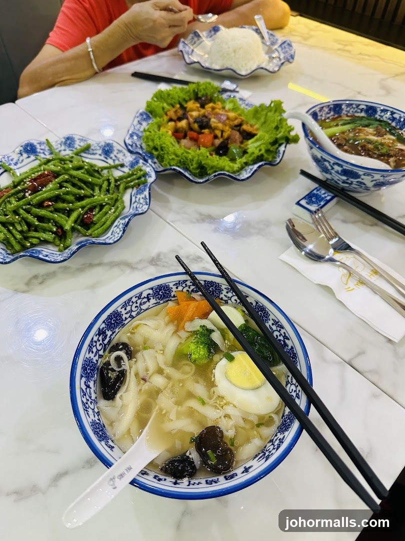 Chinese Food Spread