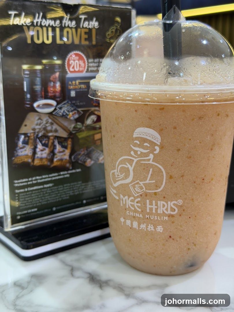Beverage and promotional display