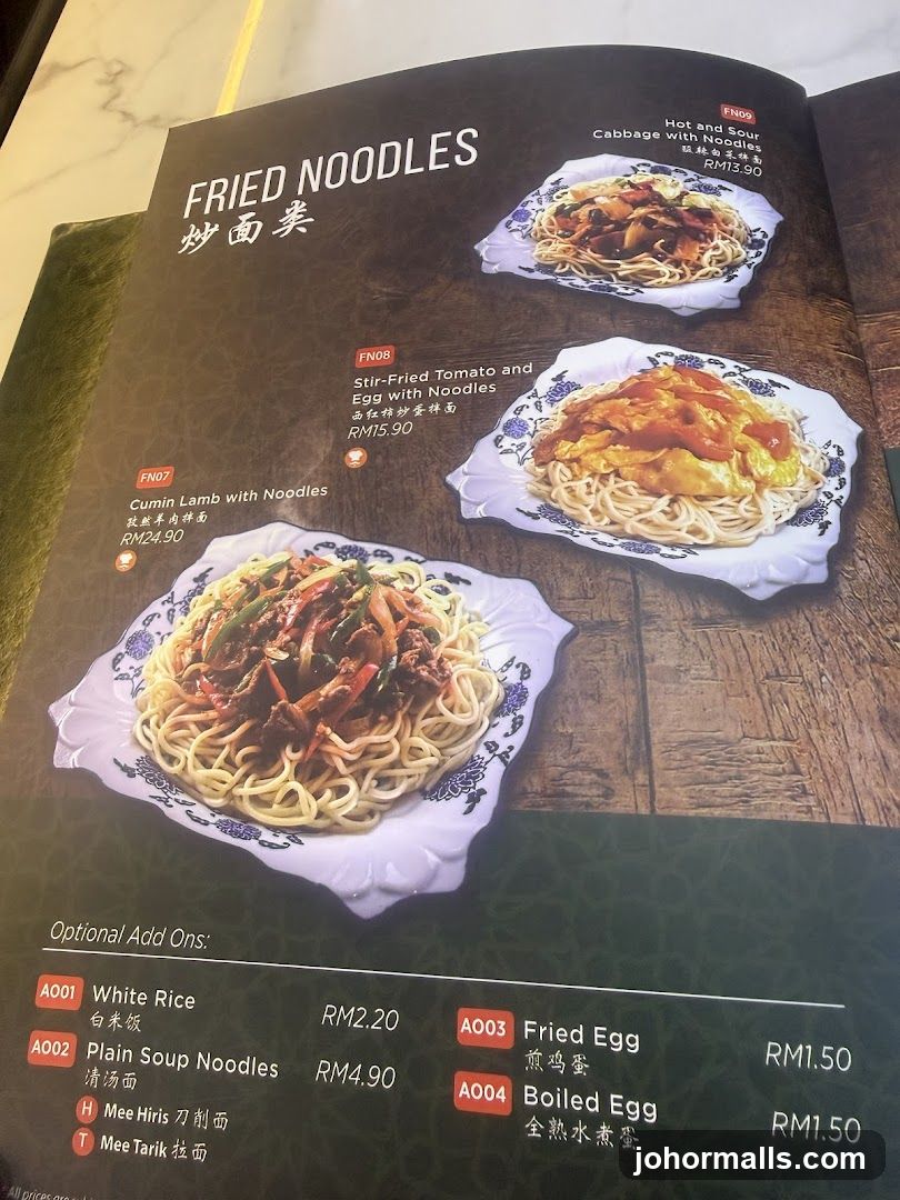 FRIED NOODLES
