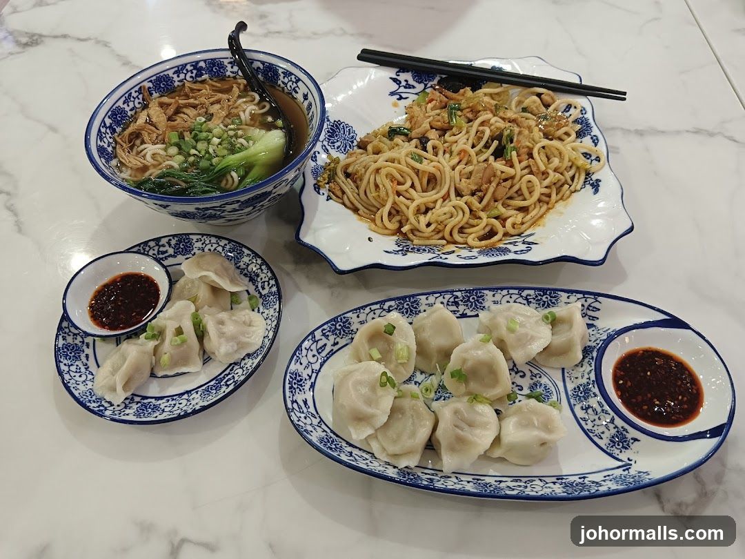 Asian Cuisine Spread