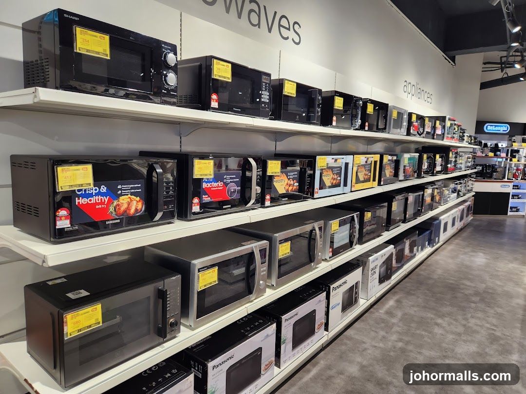 Microwave Ovens Display