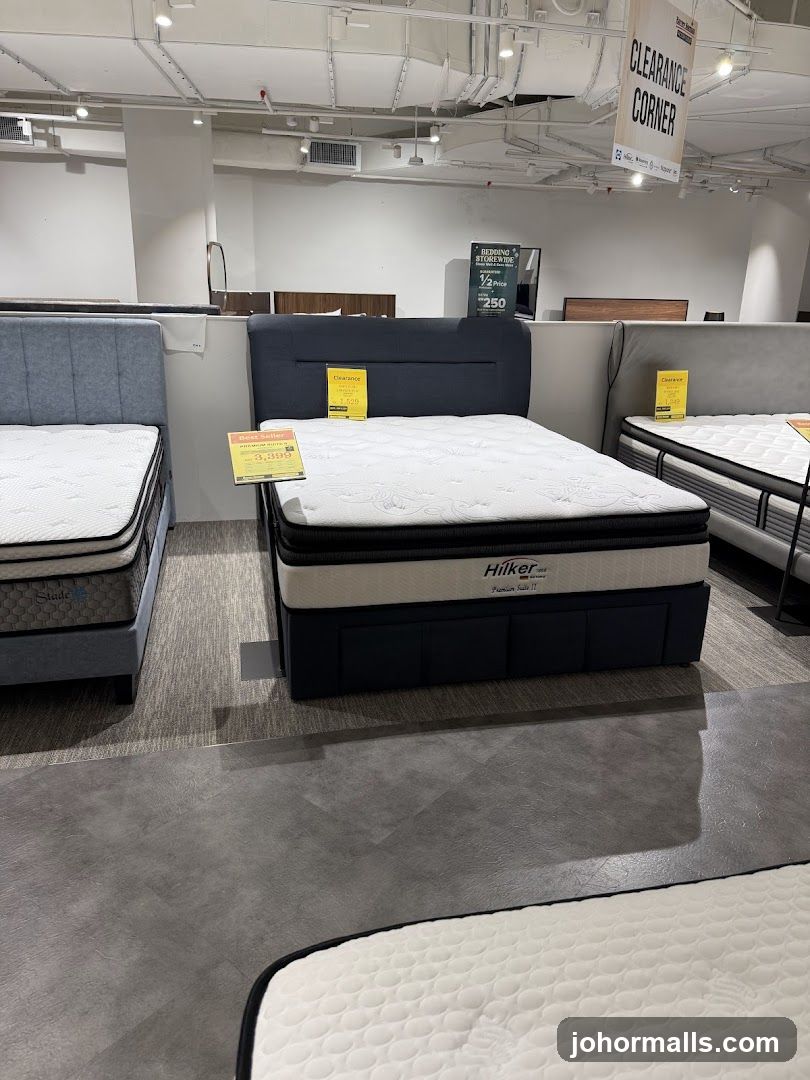 Bedding Store Display