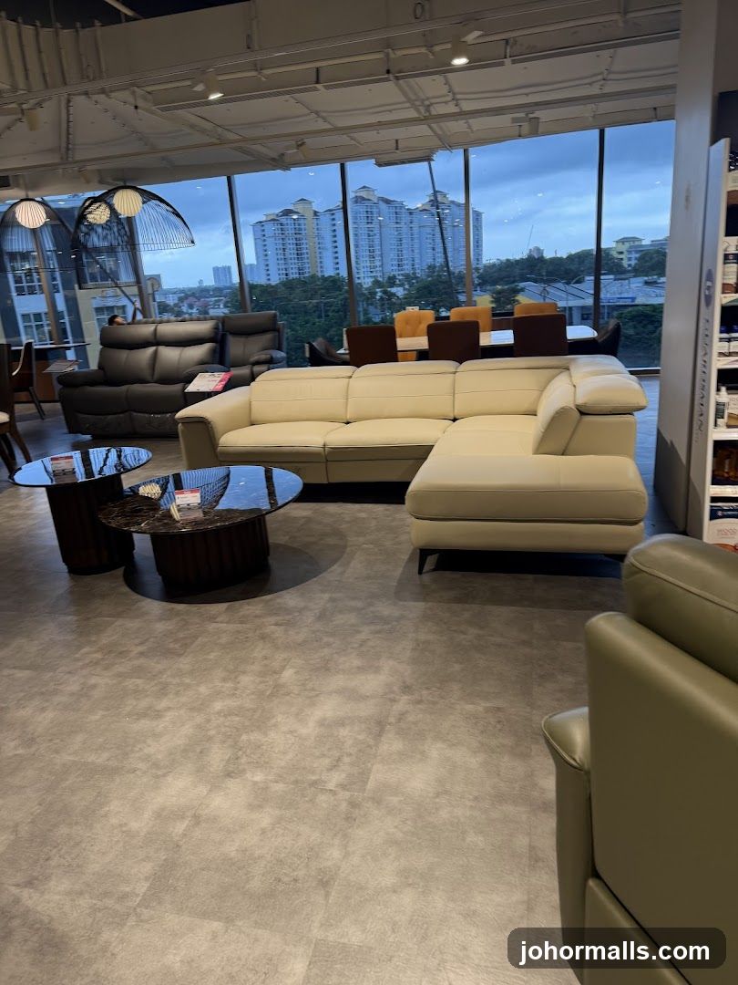 Living Room Furniture Display