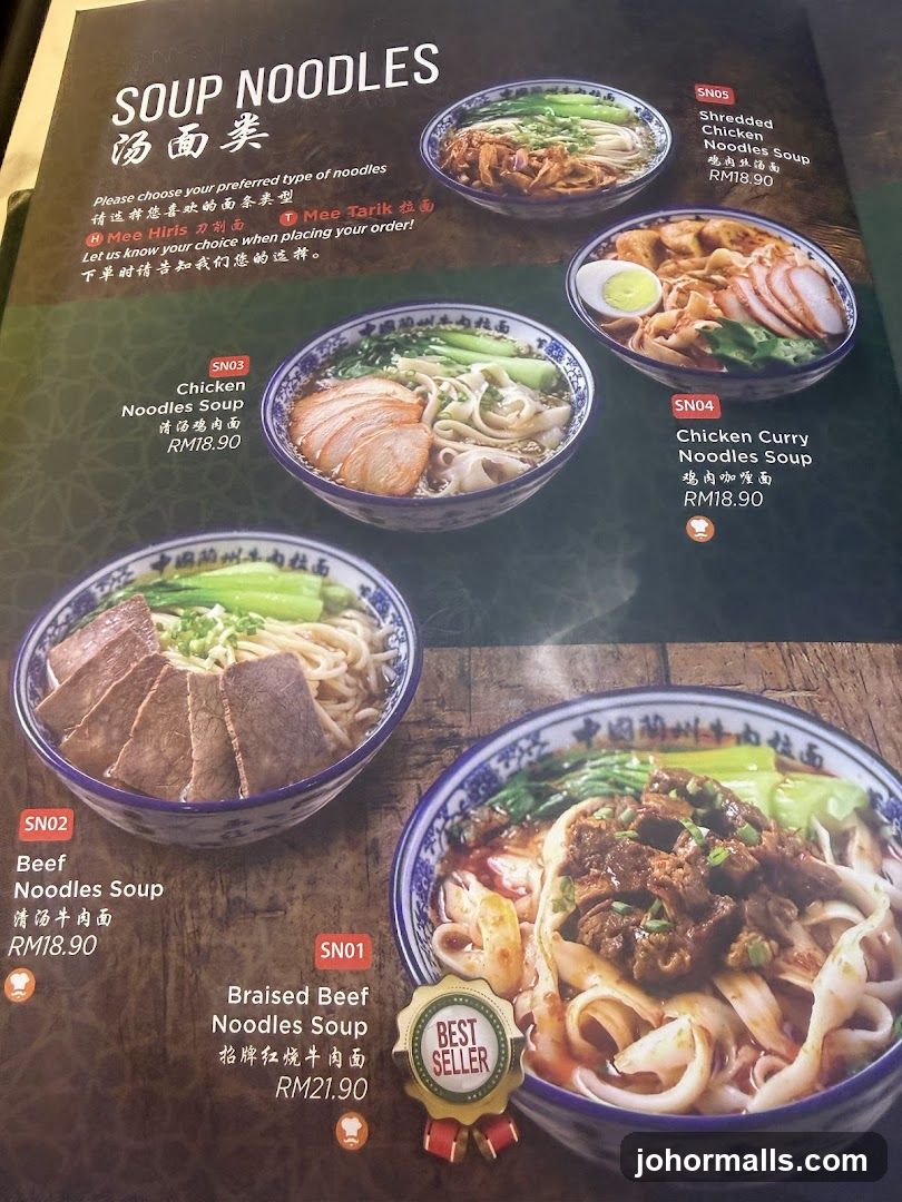 SOUP NOODLES