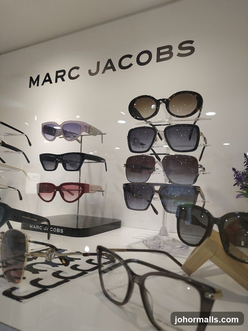 Marc Jacobs Sunglasses Display