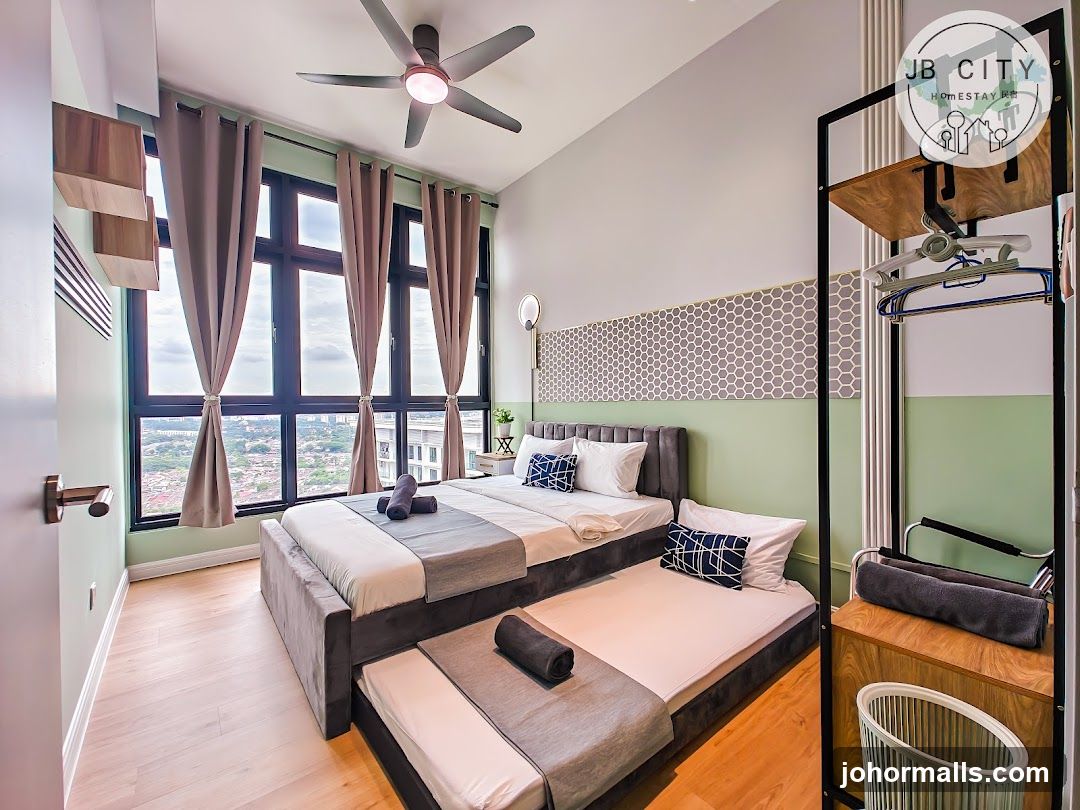 Bedroom with City View