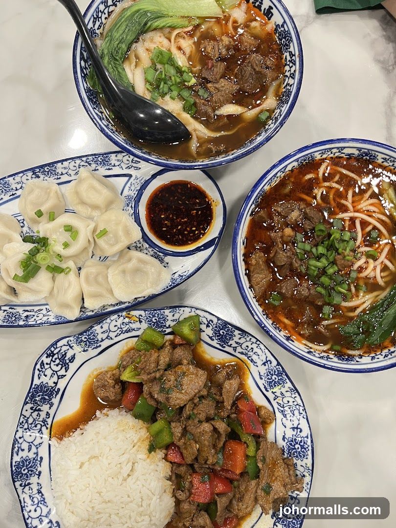 Asian Noodle and Rice Dishes