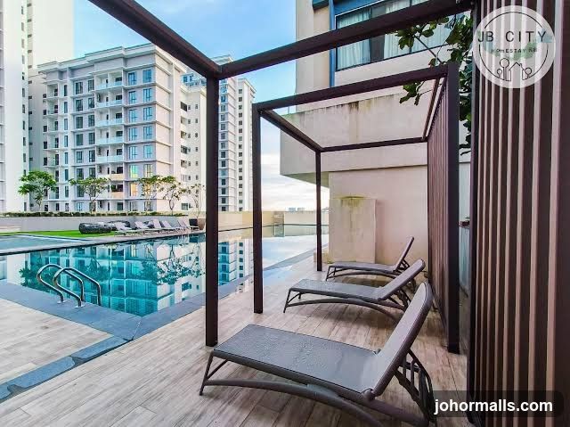 Swimming Pool Area with Lounge Chairs