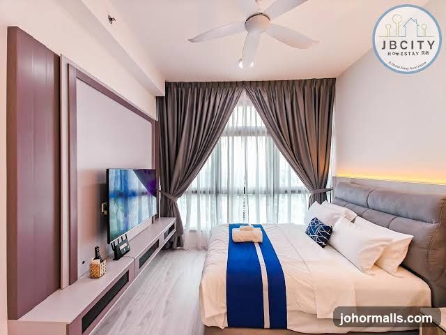 Modern Bedroom with Entertainment Unit