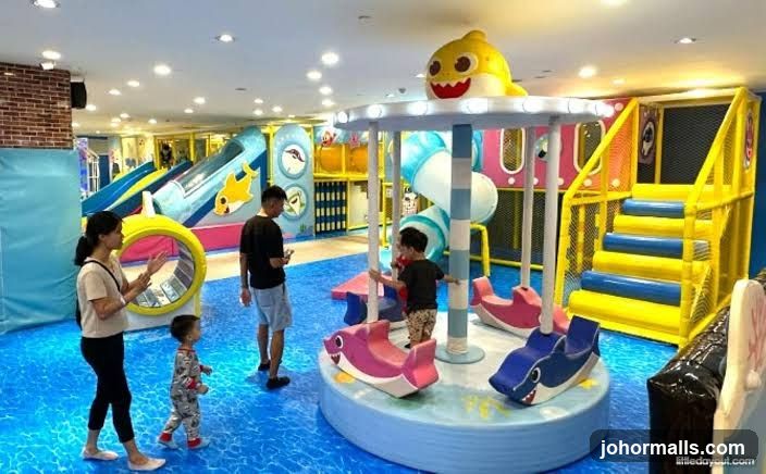 Indoor Playground with Baby Shark Theme