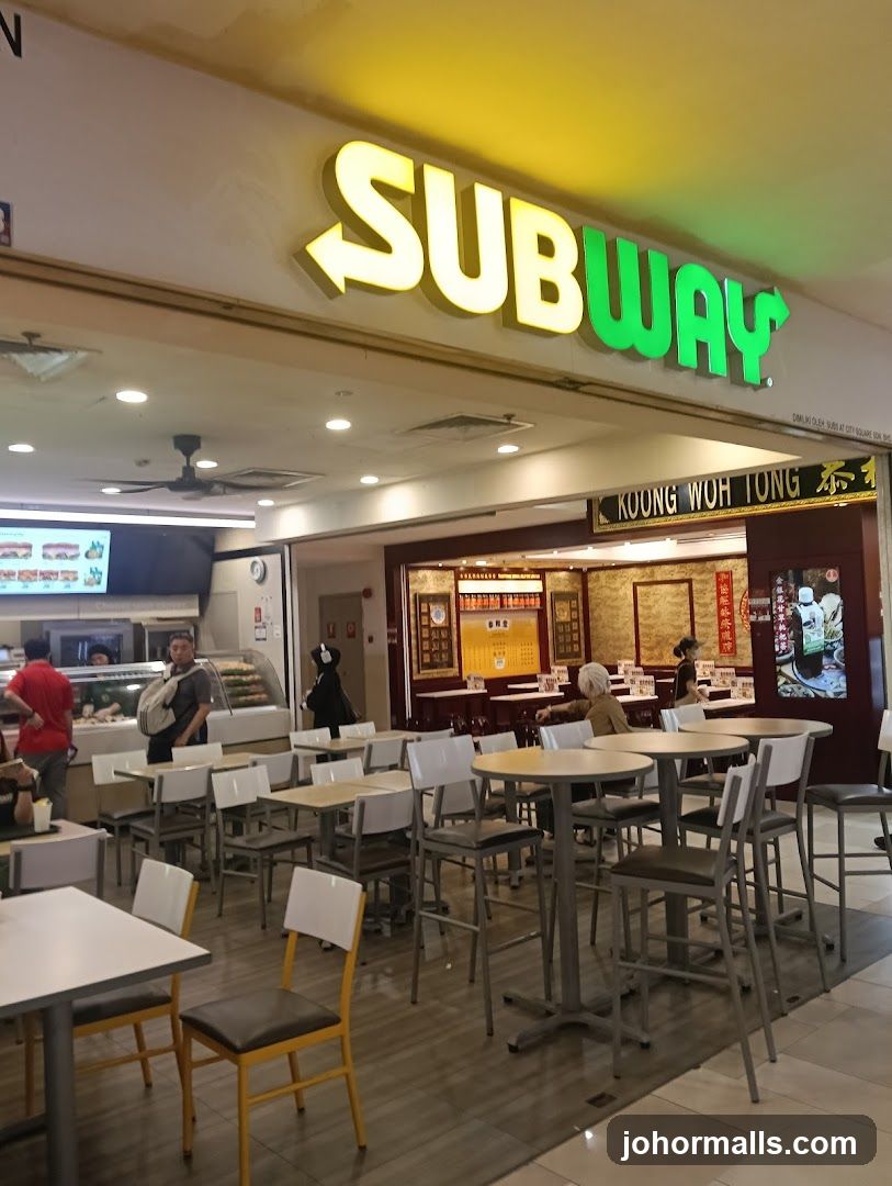 Subway Johor Bahru City Square