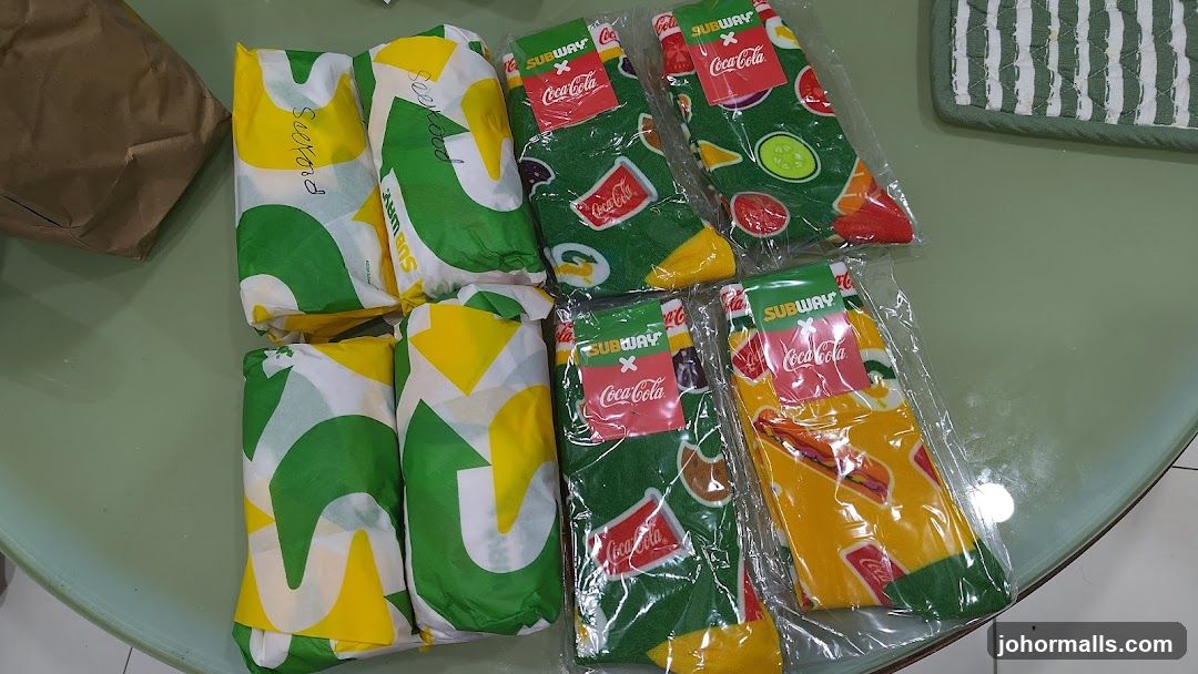 Subway and Coca-Cola Merchandise