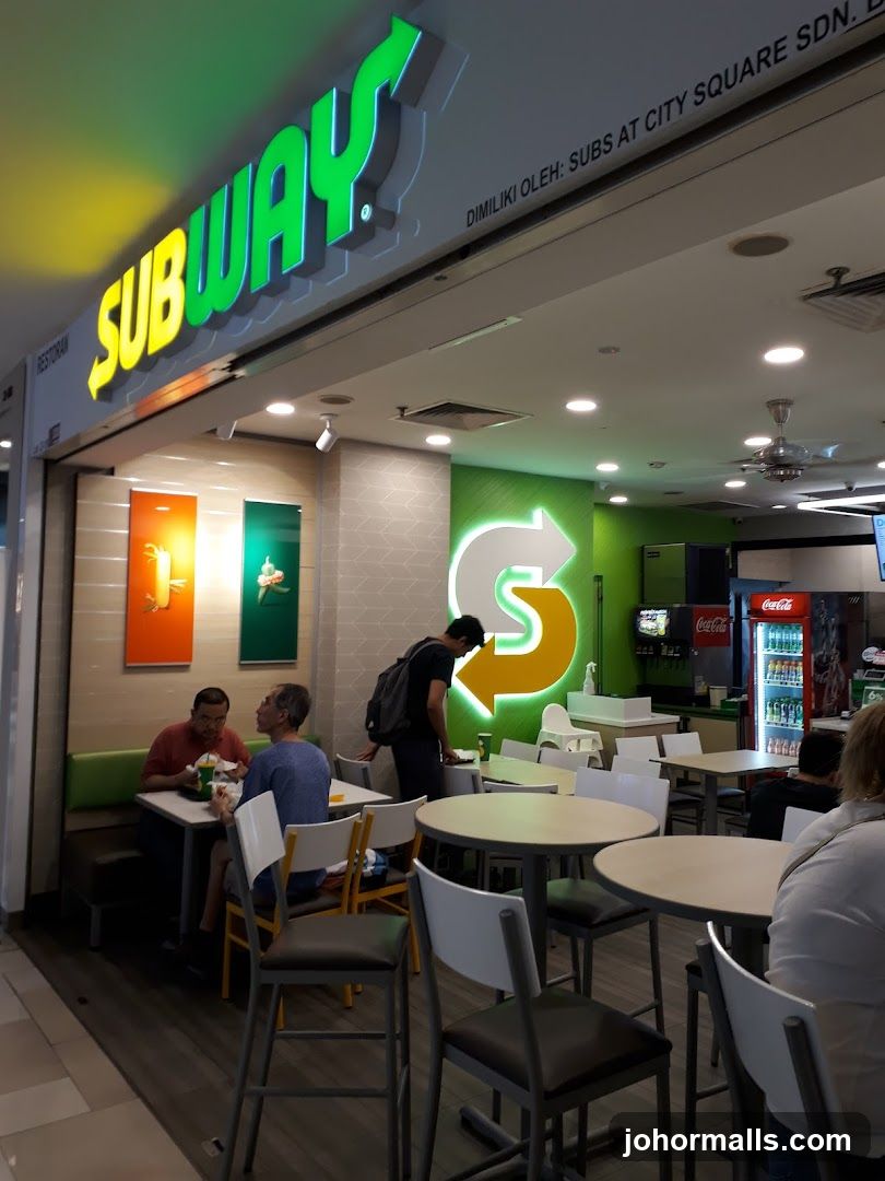 Subway Johor Bahru City Square