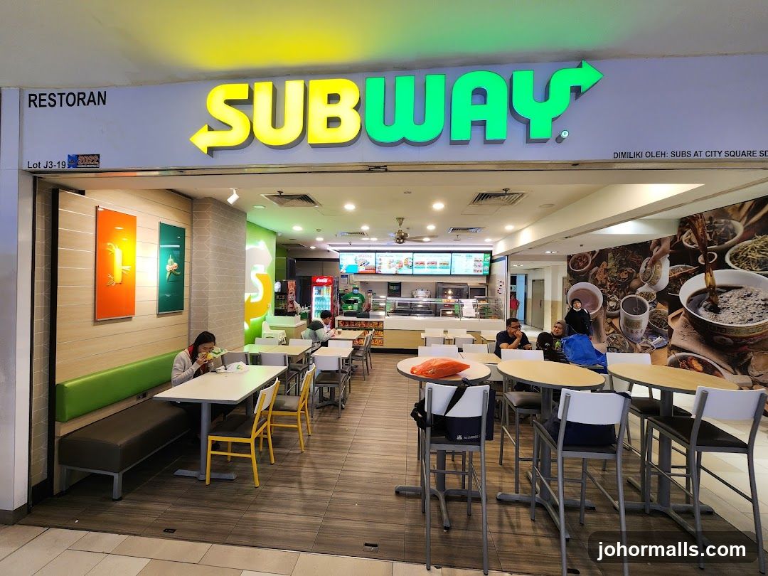 Subway Johor Bahru City Square