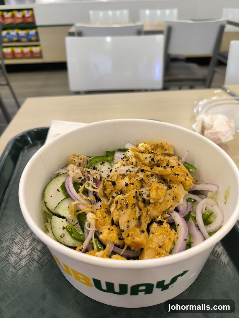 Subway Salad Bowl