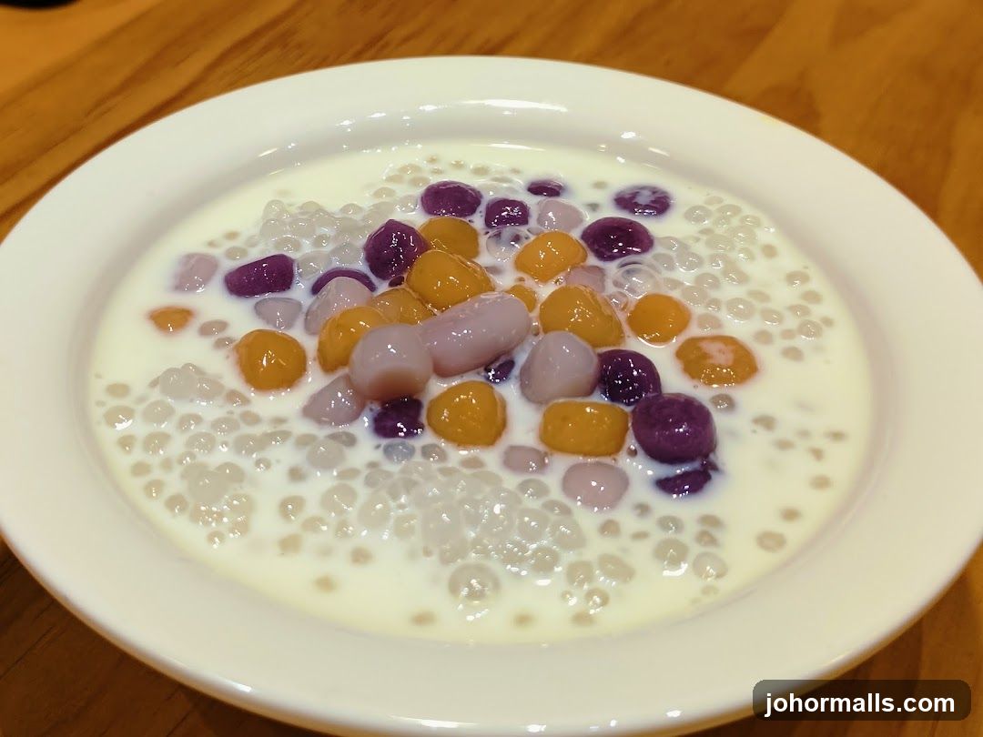 Taro Ball Dessert