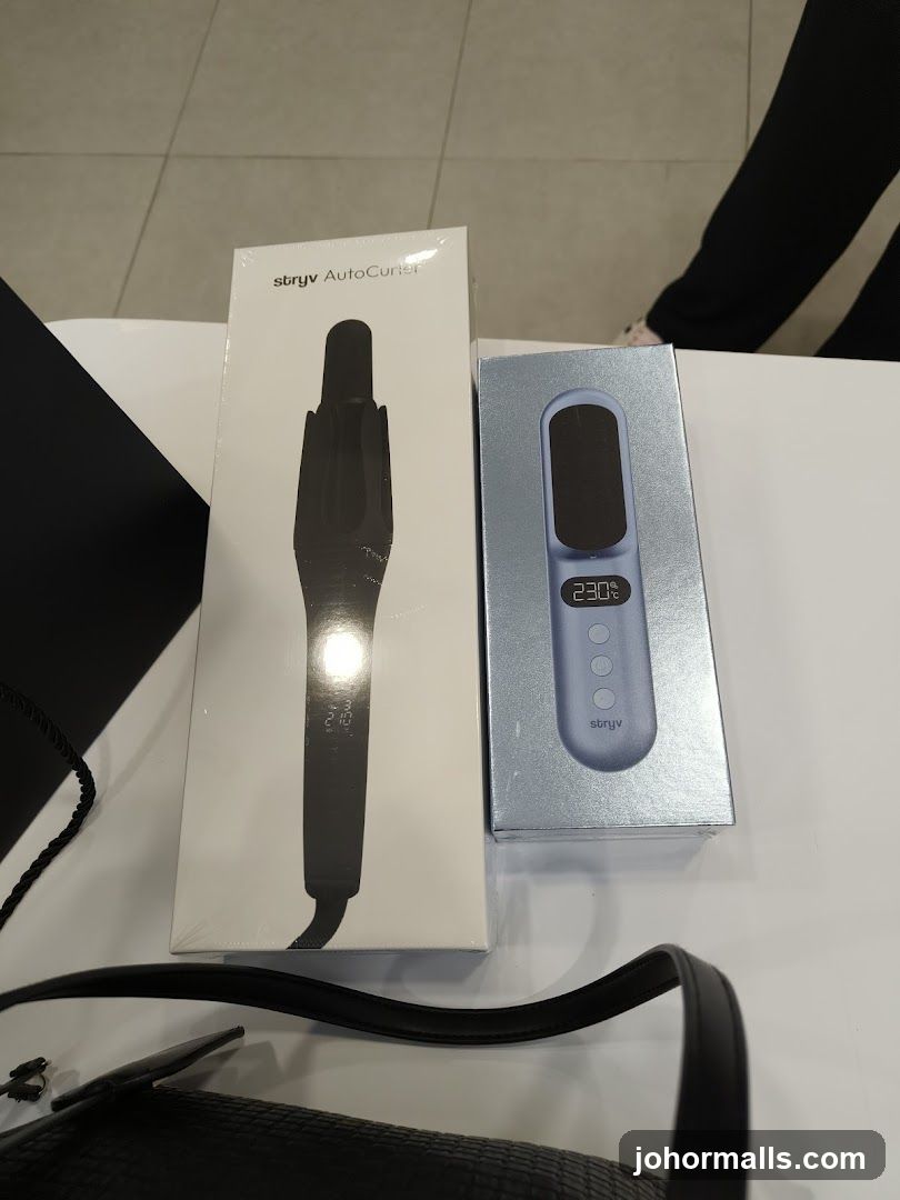 Stryv AutoCurler and Hair Straightener