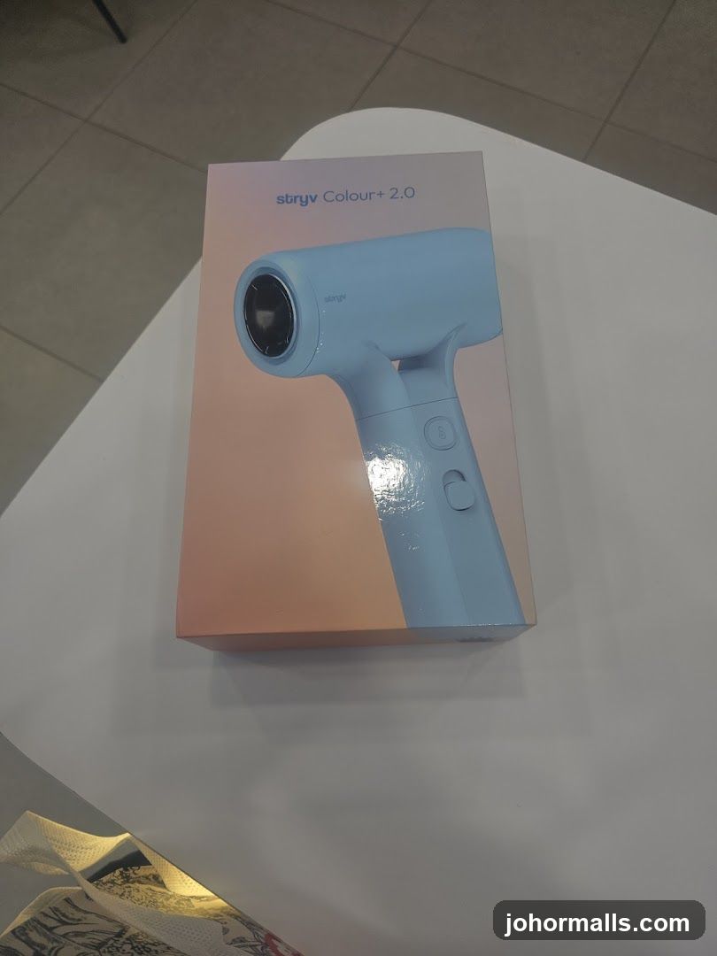 Stirgy Colour+ 2.0 Hair Dryer Box