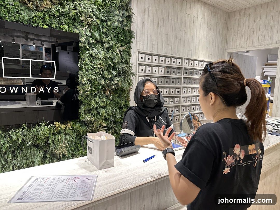Eyewear Store Counter