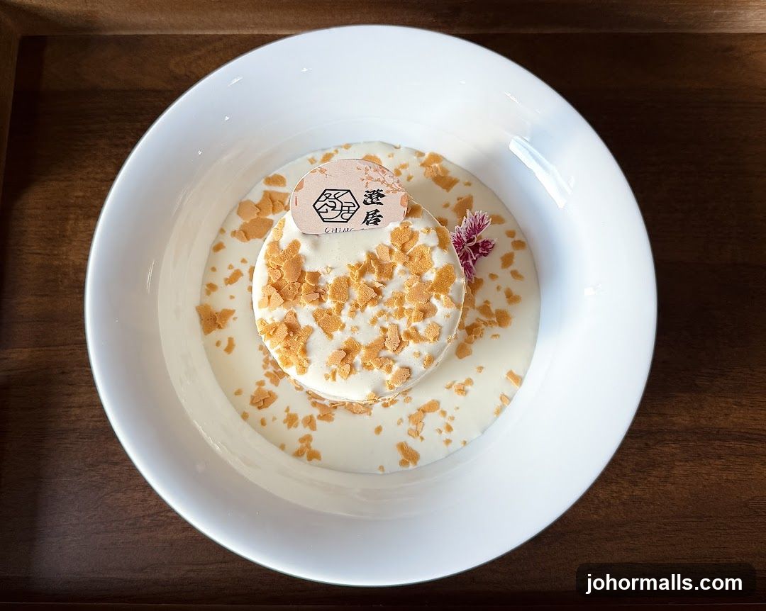 Dessert with Topping