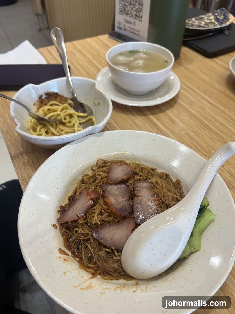 Noodles with Char Siu and Soup