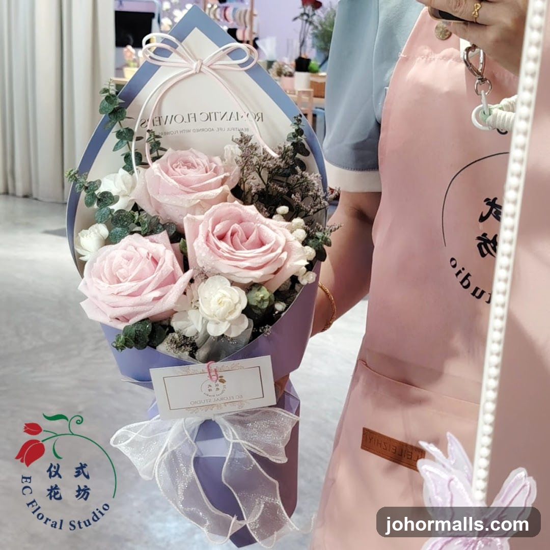 Pink Rose Bouquet