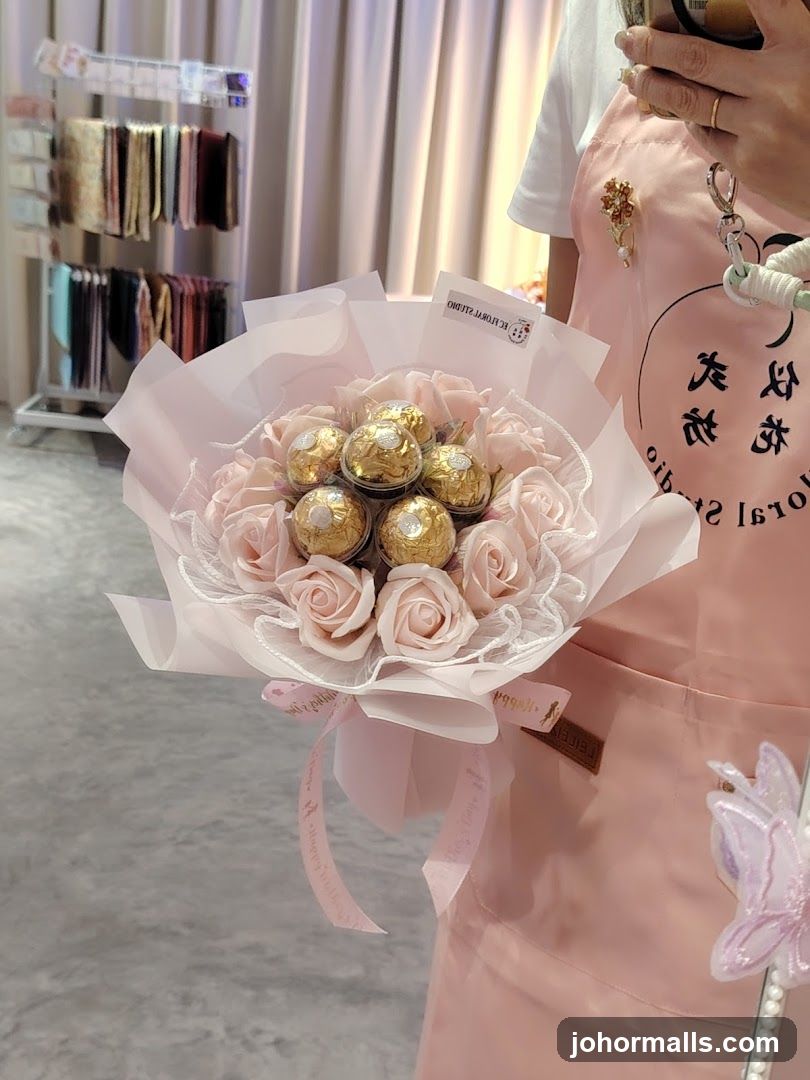 Chocolate and Rose Bouquet