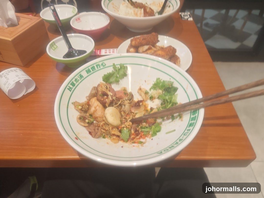 Partially Eaten Meal