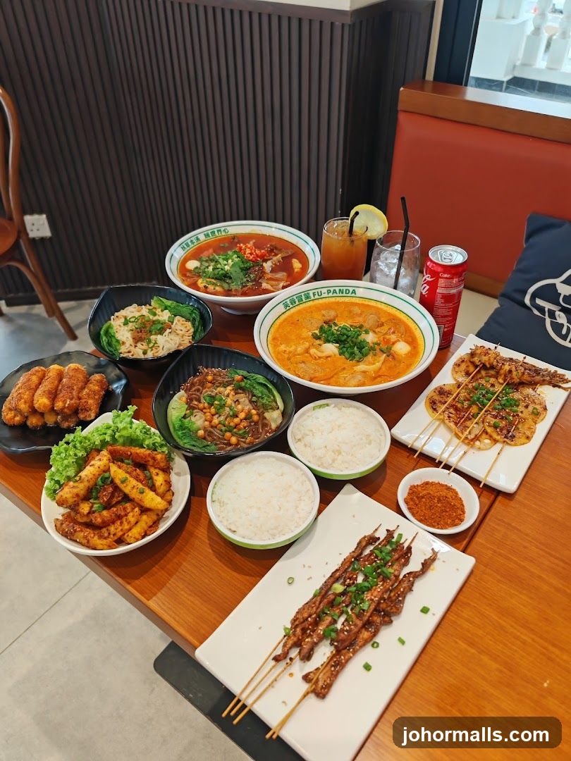 Assortment of Asian Dishes