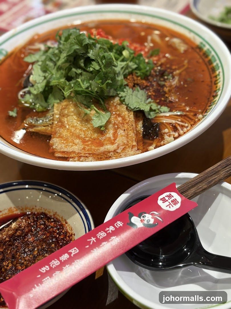 Spicy Noodle Soup