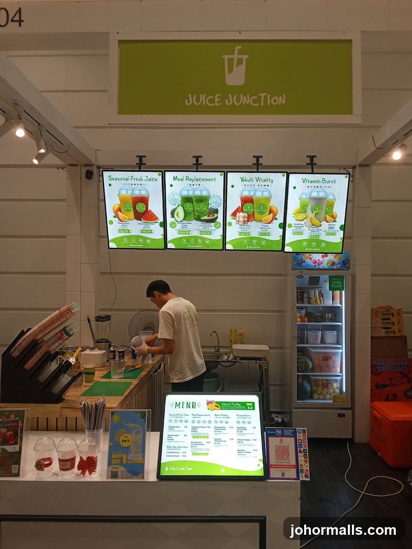 Juice Junction Counter