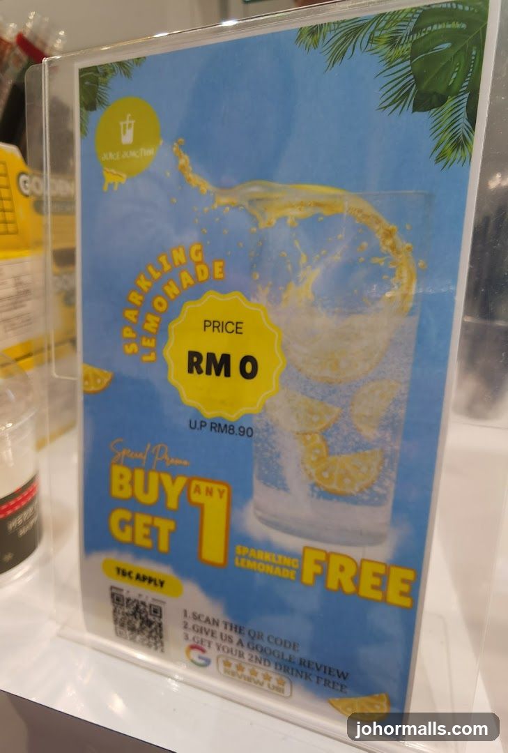 Sparkling Lemonade Promotion