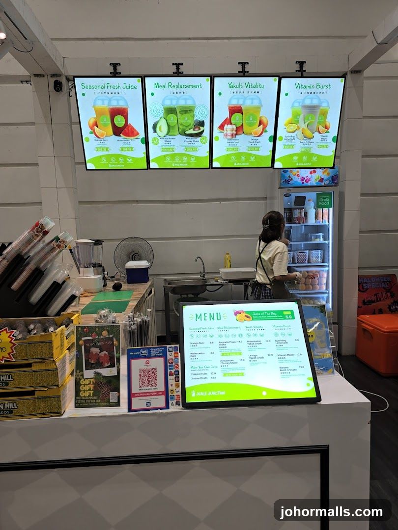 Juice Bar Menu