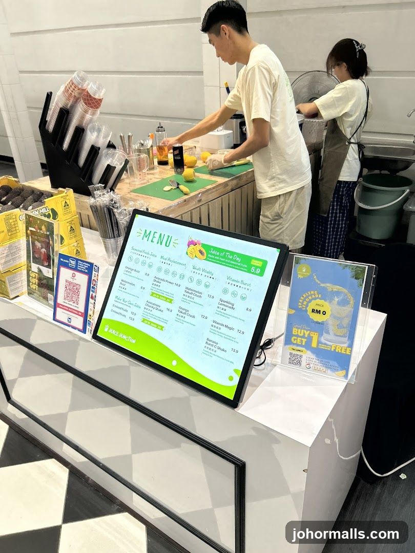 Juice Bar Counter