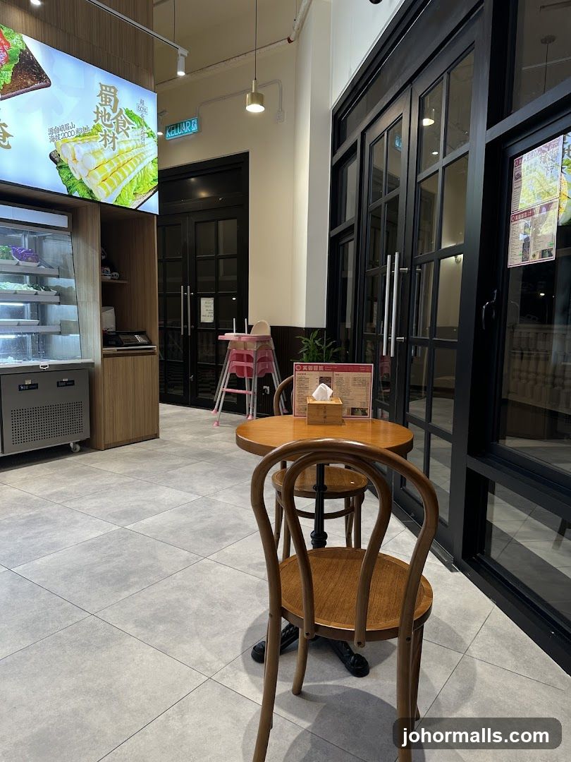 Restaurant Interior with Seating