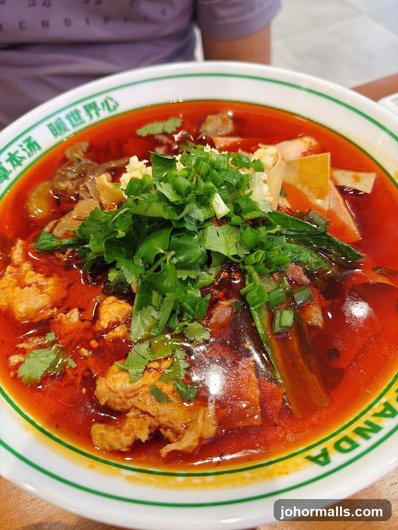 Spicy Noodle Soup