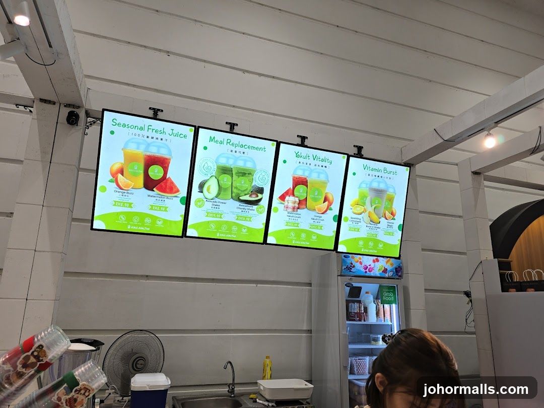 Juice Menu