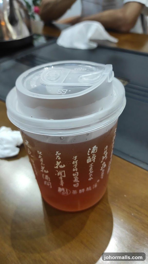 Beverage in a cup