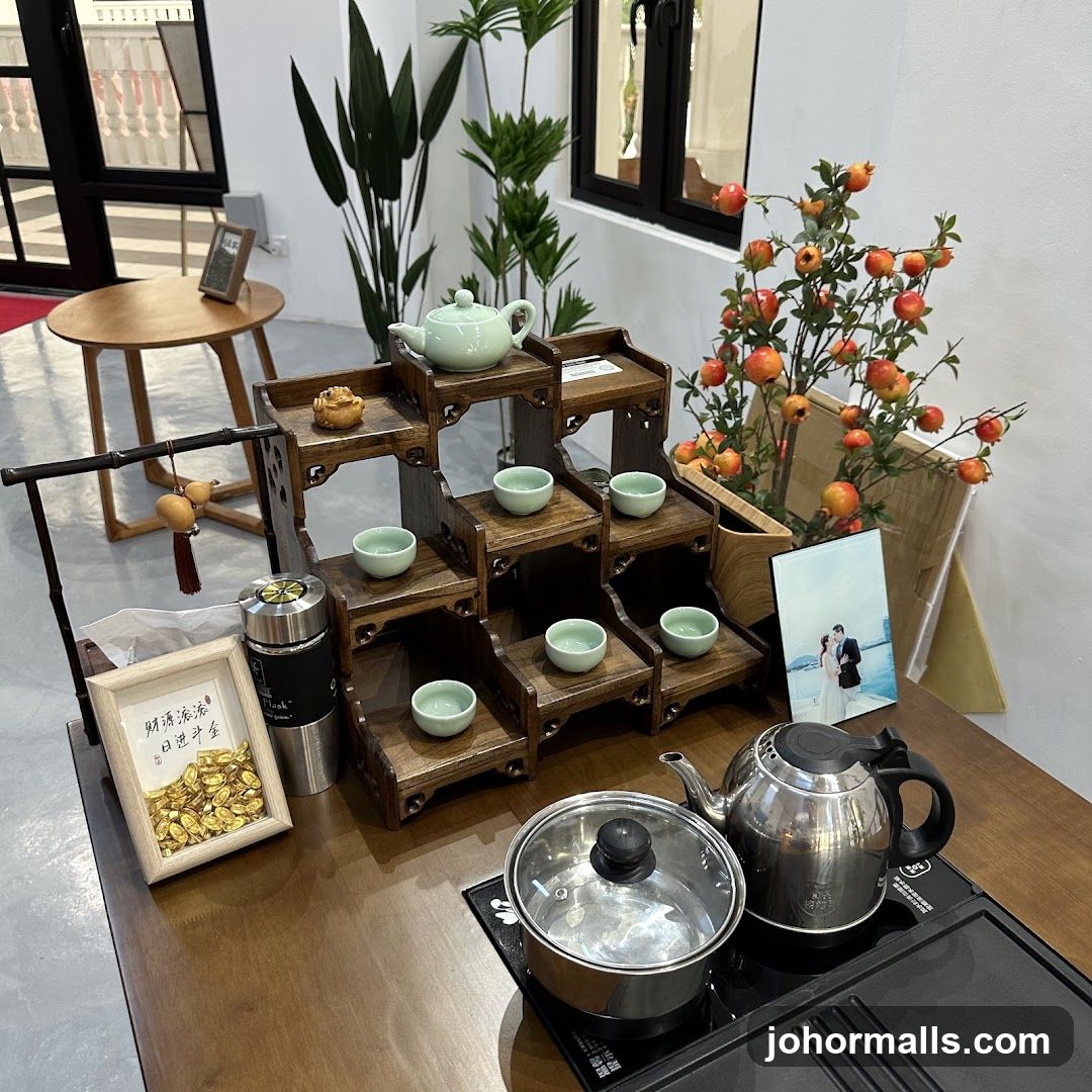 Tea Set Display